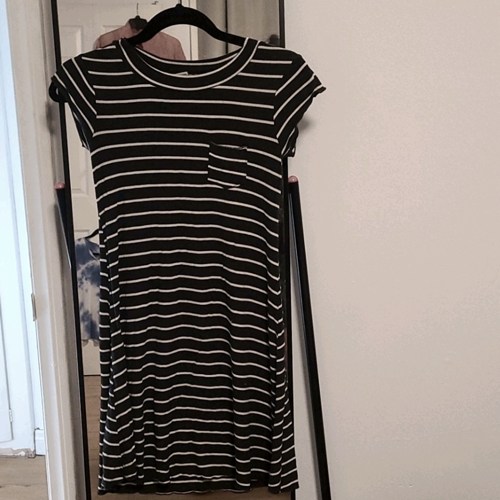 American rag striped dress